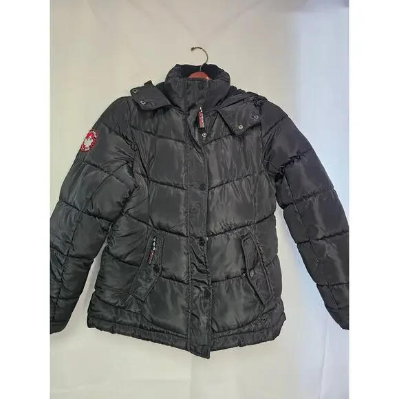 CANADA WEATHER GEAR Puffer Jacket - Quilted Heavyweight Puffer Parka Jacket - Picture 3 of 12